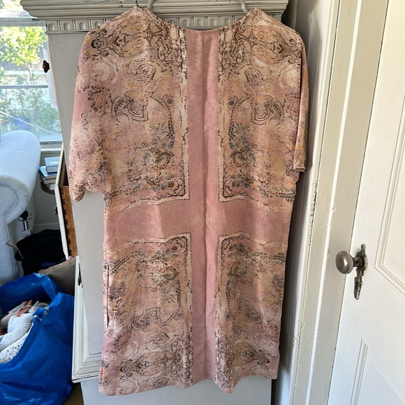 Pink Patterned Mini Dress - Picture 5 of 5